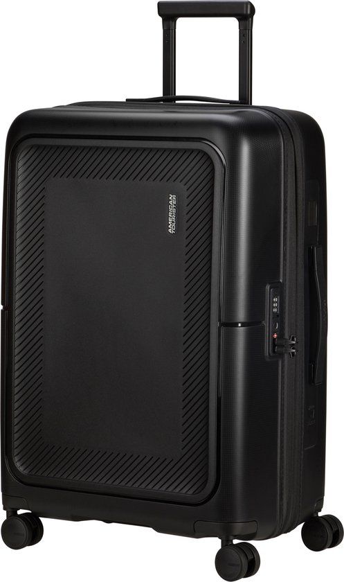 American Tourister DashPop Spinner 67cm - Black - Hardcase - 84L - TSA Lock