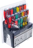 BGS Do it yourself BGS Schroevendraaierset - met bitset - in kunststof standaard - 44 delig
