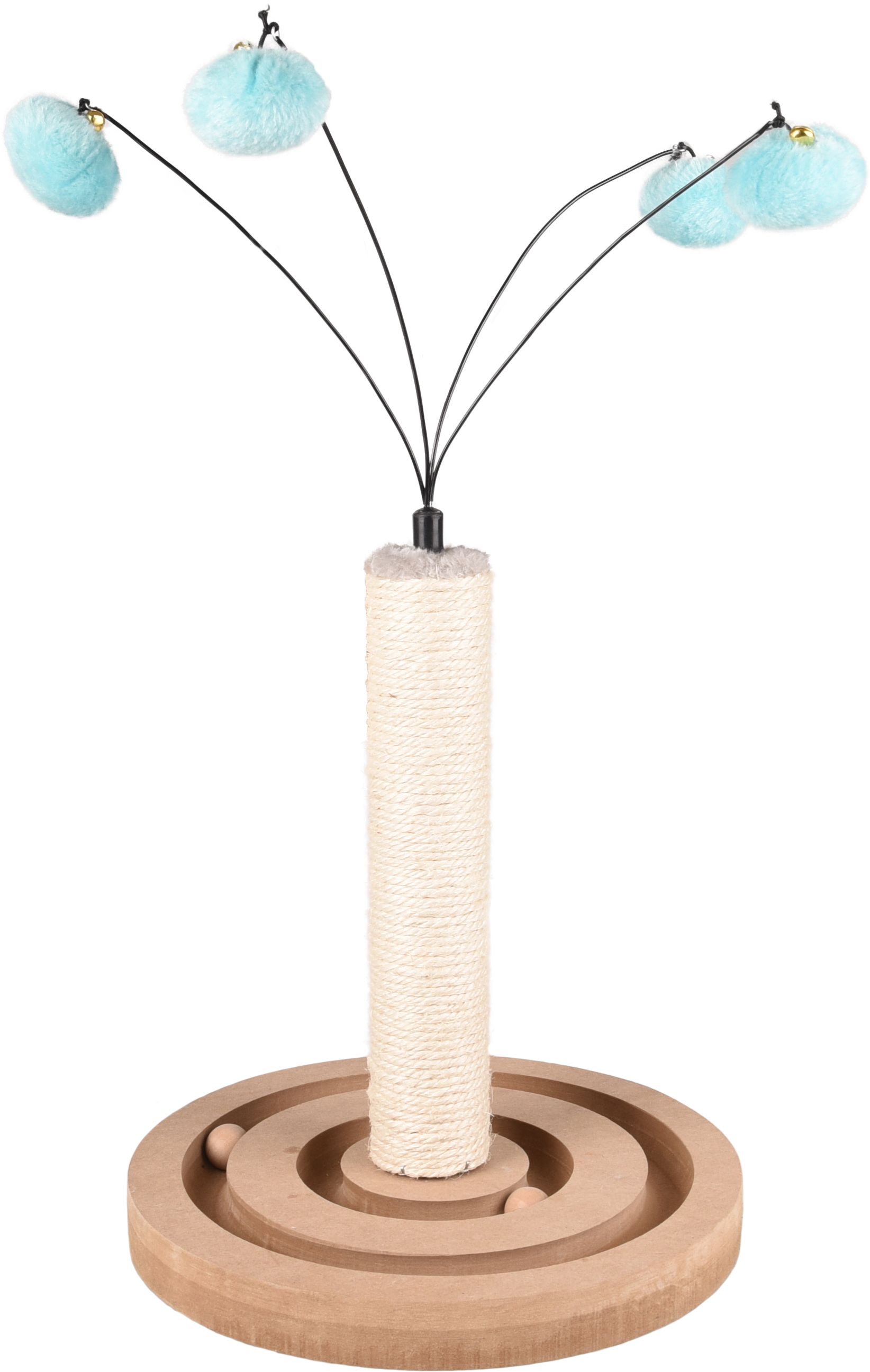 FLAMINGO Krabpaal Cya 3 Turquoise/grijs 29x 29x50cm