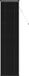 vidaXL Venetiaanse jaloezie Zwart 213 x 40 cm 25 mm PVC
