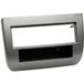 Adnauto - Façade autoradio 1 DIN compatible Lancia Ypsilon 03-11 - Gris foncé