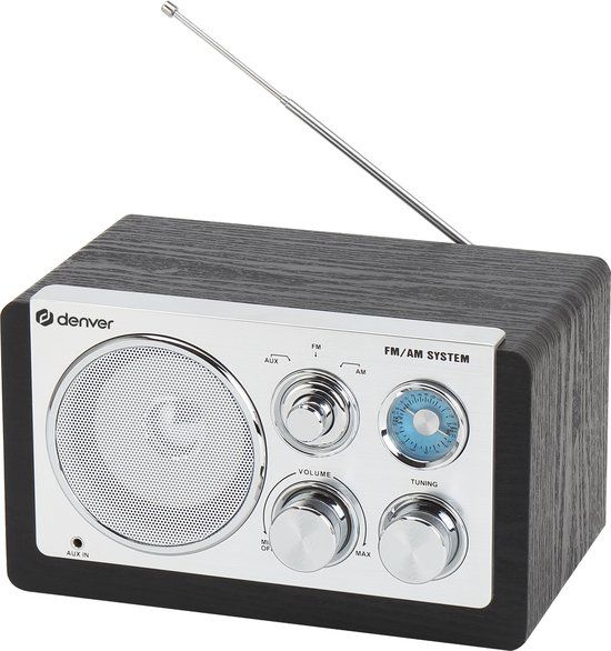Denver TR63 Zwart Draagbare FM Radio