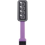 APEM AC3559ILL Folietoetsenbord Keypad matrix 1 x 4 1 stuk(s)