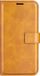 Casecentive Leren Wallet Case met sluiting - iPhone 15 Pro Max - Tan