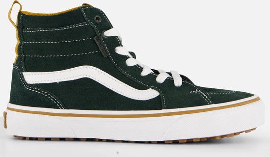 Vans Filmore Hi Hoge Sneakers Groen Suède Maat 37