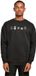Merchcode Christmas Elements Crewneck sweater/trui - S - Zwart