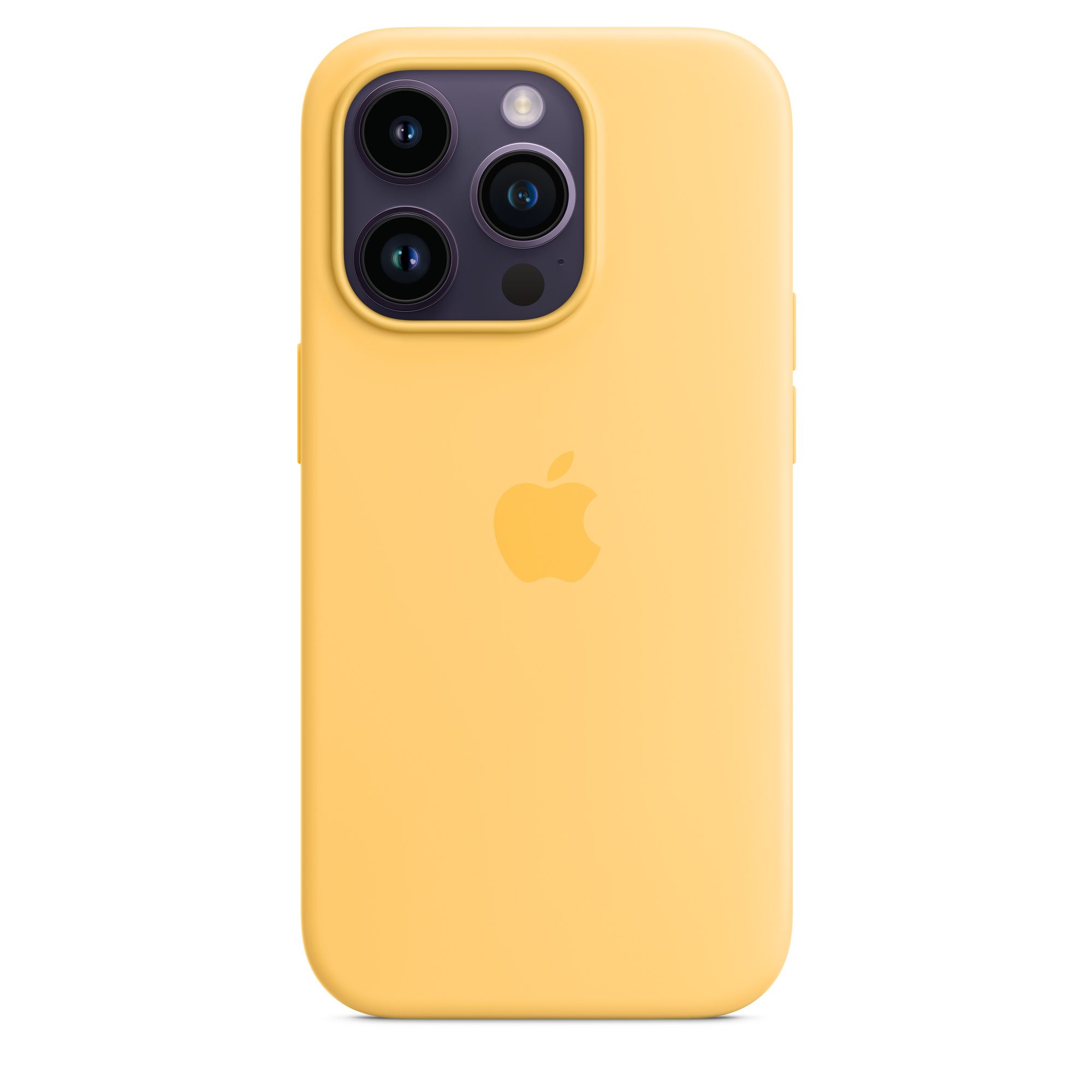 Apple iPhone 14 Pro Case - Sunglow - Silicone - MagSafe