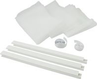 Moustiquaire de porte blanc 95 x 221 cm - Moustiquaires
