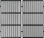 BBQ-Toro Grille en fonte 26 x 44,5 cm, 2 pièces