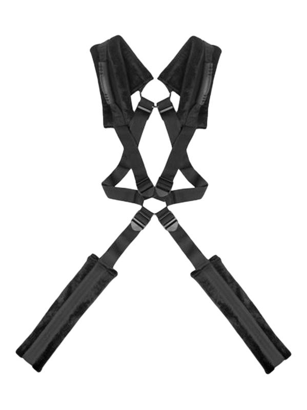 Frisky Staande Seks Hulp Schommel - Zwart - 0848518017154