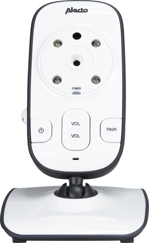 Alecto DVM-781 Uitbreidingscamera voor de DVM-78 - Wit-Antraciet