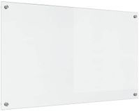 vidaXL Keukenachterwand Transparant 100 x 60 cm gehard glas