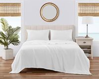 Tommy Bahama Deken stijlvol katoenen beddengoed, woondecoratie voor alle seizoenen, queensize bed, wit