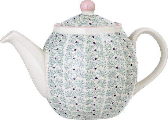 Bloomingville Maya Theepot - Groen - Aardewerk