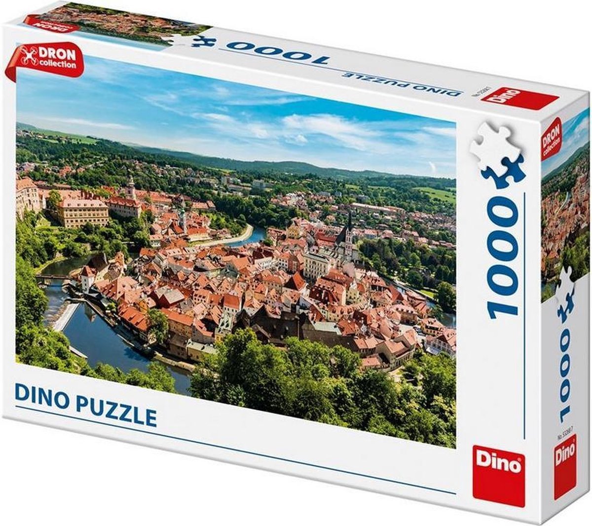 Dino Toys Dino Drone Puzzel Ceský Krumlov 1000 stukjes