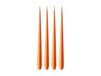 ester & erik Bougie ester & erik Lot de 4 laquée orange doux 16, 32 cm