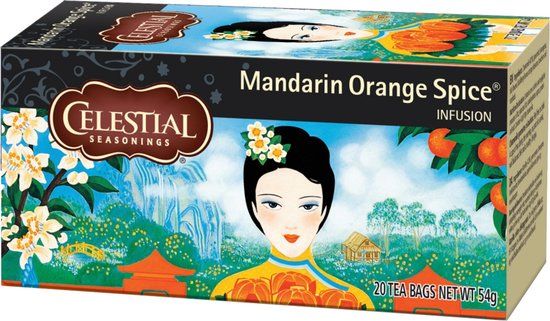 Celestial Seasonings Celestial Season Mandarin orange spice herb tea 20 zakjes