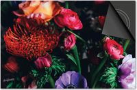 Dietrix Inductie Beschermer 76x51,5 - Bloemen en Planten - Veldboeket kleuren