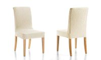 Martina Home Emilia Pack kussenslopen voor stoel met rugleuning, stof 24x30x6 cm ivoor
