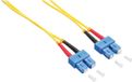 LogiLink Professional LogiLink Glasvezel Patchkabel SC-Duplex naar SC-Duplex OS2 5,0m Geel
