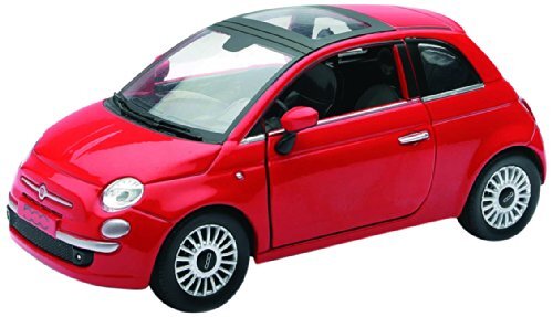 Newray NewRay 71016 - Fiat 500 1:24 Schaal Diecast Rood