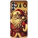 Samsung Bedrukt siliconen hoesje compatibel met Samsung Galaxy A14 5G, Samsung Galaxy A14 4G pere noel vintage