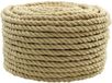 vidaXL Boottouw 14 mm 100 m naturel
