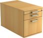 hjh OFFICE PRO Bloc tiroirs - Hêtre - 42,8 x 80 x 51,2 cm - Signa Tc20 CE