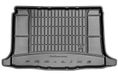 Frogum - DryZone - Tapis de coffre - Convient pour RENAULT Megane IV Hatchback (à partir de 2016) - Avec découpes latérales - Caoutchouc TPE - Noir
