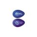 LP Latin Percussion LPR003-BL Rhythmix Egg Shaker met Santana Design druk 1 paar Blueberry (blauw)