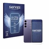 Savvies Screenprotector voor Samsung Galaxy S24 Plus (Voor+Camera) - Folie Beschermfolie transparant 6 Stuks