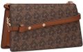 Michael Kors Lg Conv Xbody Schoudertas Dames - Cognac