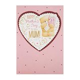 Hallmark Moederdagkaart voor mama - Forever Friends Beer met hartmotief