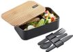 GEFU MOVE Lunchbox - RVS Lunchbox met Bestek - 1,2 Liter