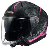 LS2 OF603 Infinity II Lotus Mat Roze Jethelm - Helm