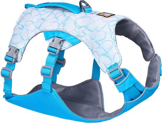 Ruffwear Swamp Cooler Harness - Biolumin Blue - L/XL
