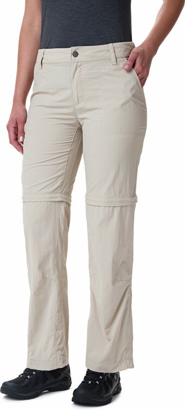 Columbia Silver Ridge 2.0 Convertible Pant Dames - Fossil - Maat 44 - 0192290228520
