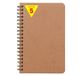 Clairefontaine 78616Cpack Age Bag Pak met 5 Notitieboekjes met Opbergvakken Bruin