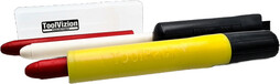 Wax marker set with 3 wax sticks ToolPack 318.019