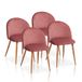 La Chaise Spaniola Pedraza stoel, stoffen, roze, make-up, 77 cm (hoogte) x 46 cm (breedte) x 47 cm (diepte)