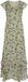 VILA VIMARIGOLD C/S V-NECK MAXI DRESS/DC/KA Dames Maxi jurk Polyester Smoke Green Print Maat 42