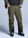 Poederbaas Skibroek Heren Freeride 3L Hardshell Olive Green Maat S