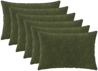 vidaXL Kussensloop Groen 40 x 60 cm (6 stuks)