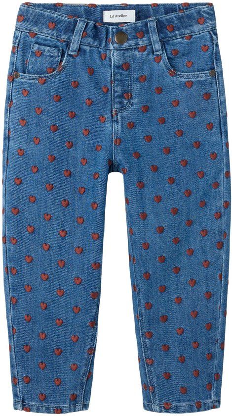 Lil' Atelier Jeans Borduring loose fit