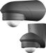 Grothe 94534 PIR-bewegingsmelder Opbouw (op muur) 240 ° Relais Zwart IP55
