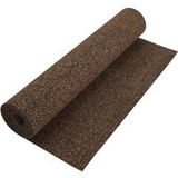 Rouleau de liège marron 1000 x 100 cm liège et caoutchouc
