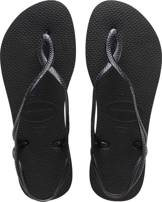 Havaianas LUNA - Zwart - Maat 39/40 - Dames Slippers