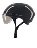 Cosmo Connected - Cosmo Fusion - Slimme fiets- en scooterhelm met vizier, volwassen maat - knipperlichten, automatisch remlicht, rijdelen, valdetectie