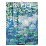DRAEGER PARIS - Decoratieve wandkalender 29 x 39 cm 2025 - Monet - 7 talen