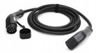 Platinet Câble de recharge pour voiture  électrique - Type 2 - 11kW - 5m - Noir